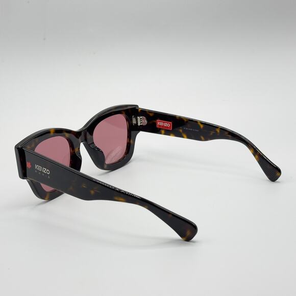 Kenzo Sunglasses Boke Flower KZ40169U 52S Dark Havana Frame Bordeaux Lens NEW main image 5